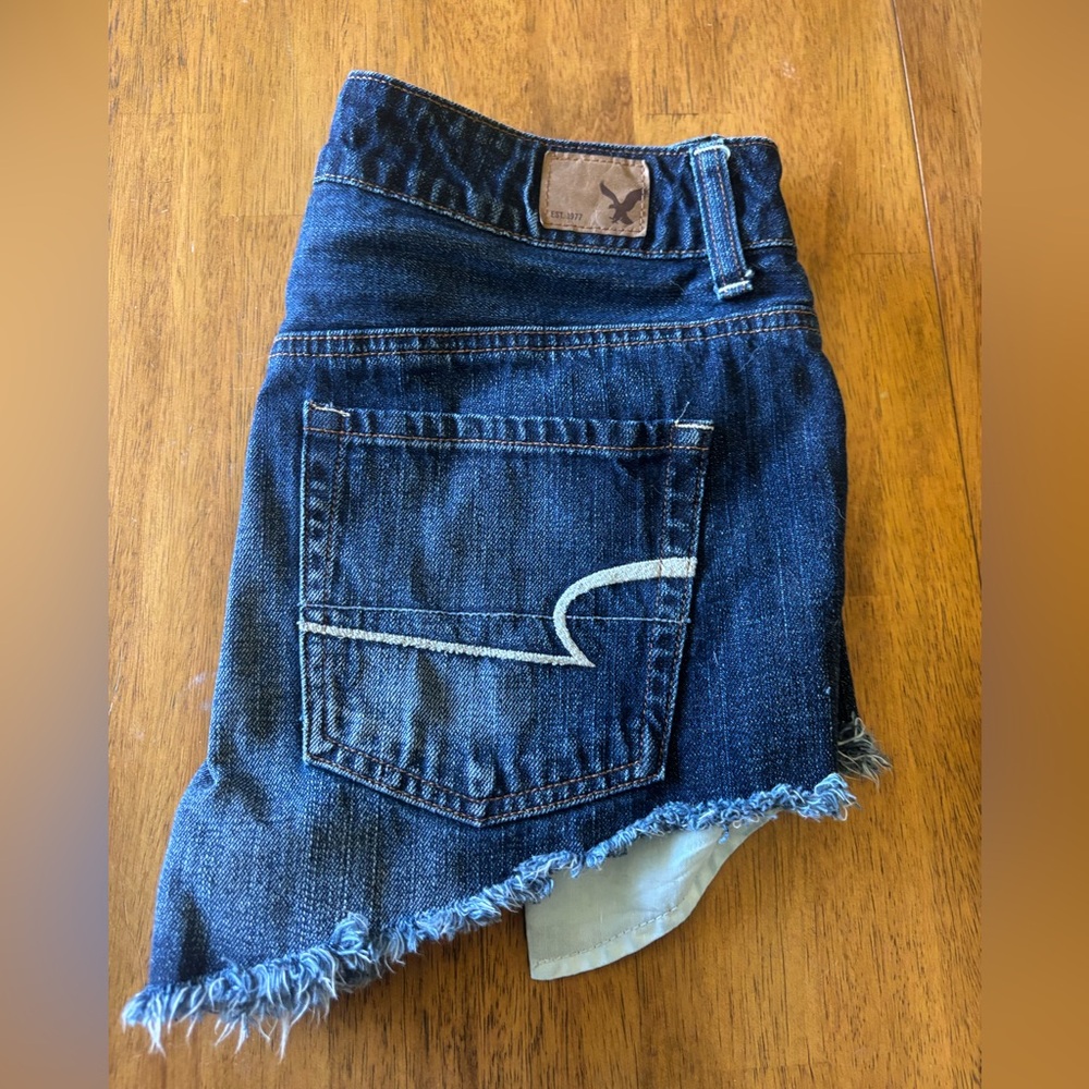 American Eagle Women's Blue Denim Jeans